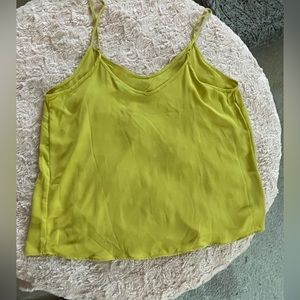Ladies yellow cami